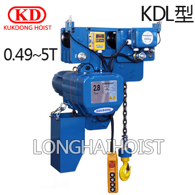 KDL型低凈空環鏈電動葫蘆